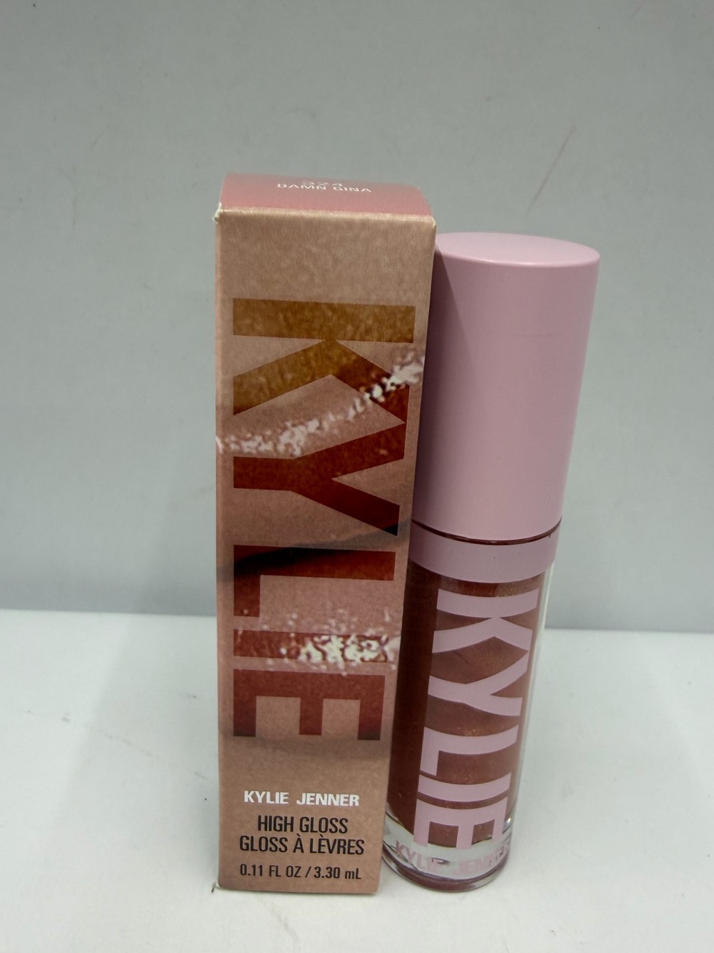 Kylie Cosmetics High Gloss 324 Damn Gina Lip Gloss 0.11 oz NWT